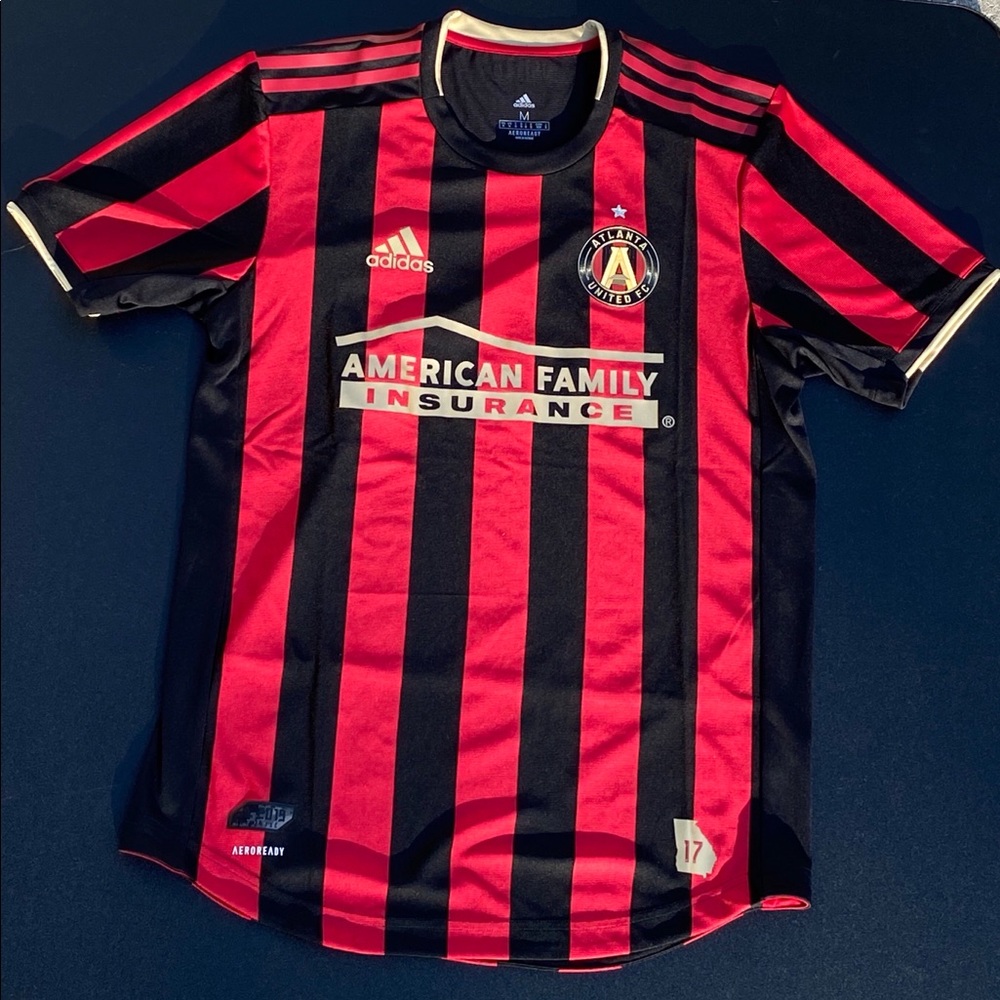 NWT Adidas Aeroready Atlanta United FC Home Jersey
